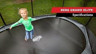 BERG Grand Elite trampoline | specifications