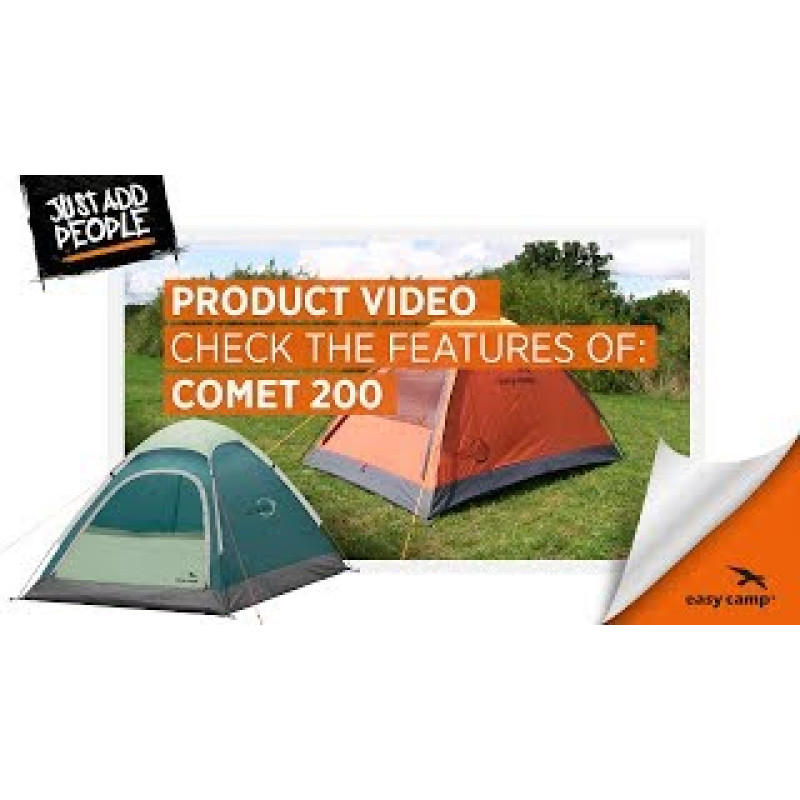 Палатка двухместная Easy Camp Comet 200 Rustic Green (120404)