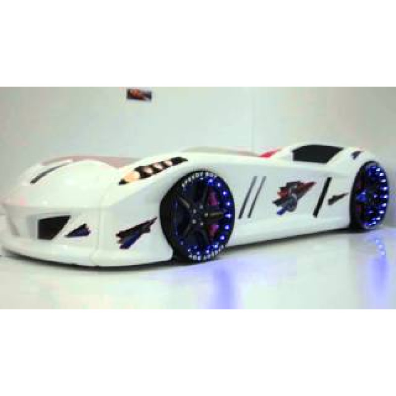 Детская кровать машина Jaguar Speedy Boy 190 x 90 см, красная