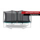 Батут Berg InGround Grand Favorit Grey 520x345 см с сеткой Comfort