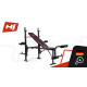 Силовой набор Elitum Titan 68 кг со скамьёй Hop-Sport 1055 PRO