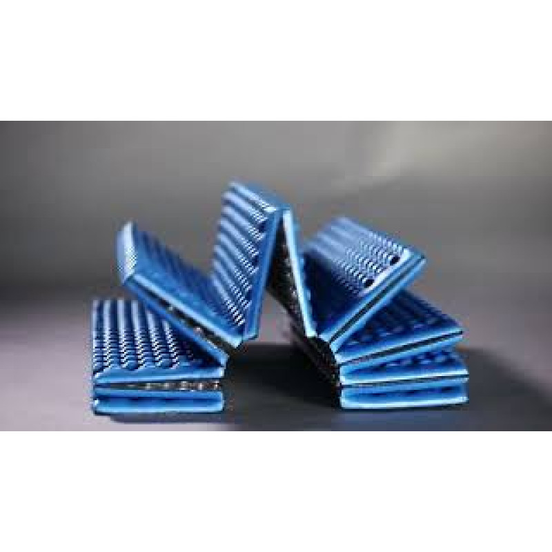 Коврик складной IXPE Naturehike NH19QD008, алюминиевая пленка, 185x56х1.8 см, голубой