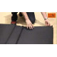 Коврик самонадувной Easy Camp Self-inflating Siesta Mat Double 3 cm Grey (300057)