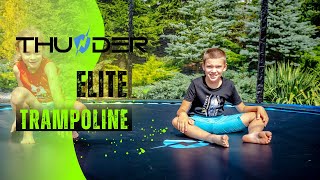 Батут THUNDER ELITE Blue