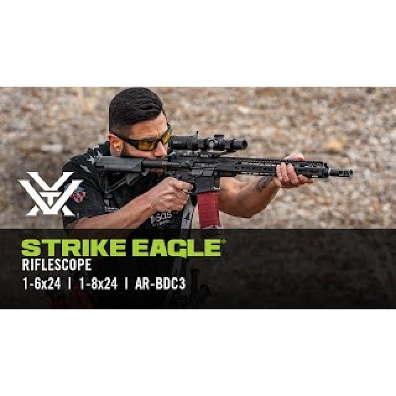 Оптический прицел Vortex Strike Eagle 1-8x24 (AR-BDC3 IR) (SE-1824-2)