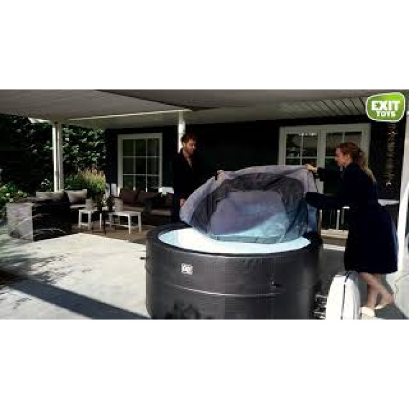 Спа басейн-джакузі Exit Premium 156x70 см чорний