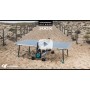 Стол теннисный CORNILLEAU 300X OUTDOOR серый 115302