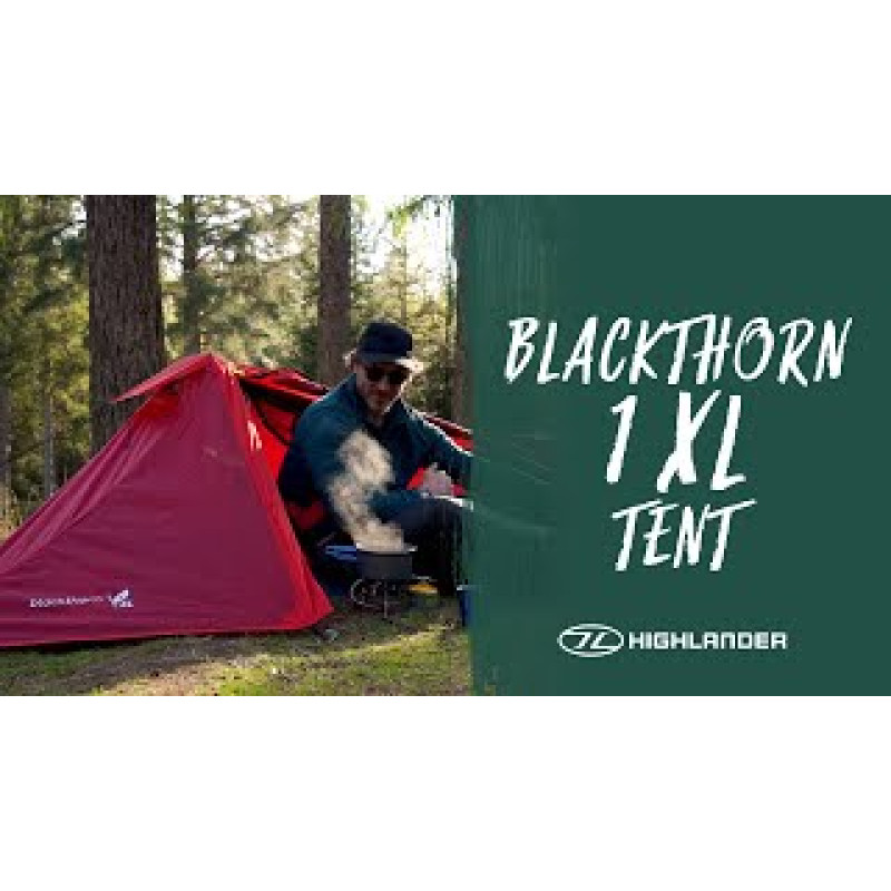 Палатка одноместная Highlander Blackthorn 1 XL Hunter Green (TEN131XL-HG)