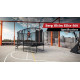 Батут Berg Ultim FlatGround Elite Grey 500x300 см с сеткой Deluxe XL