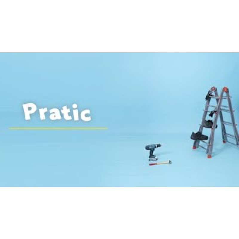 Драбина телескопічна Colombo Pratic 4+5 Steel (PRATIC4+5ACC)