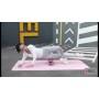 Масажний ролик Gymtek 3D регульований біло-рожевий