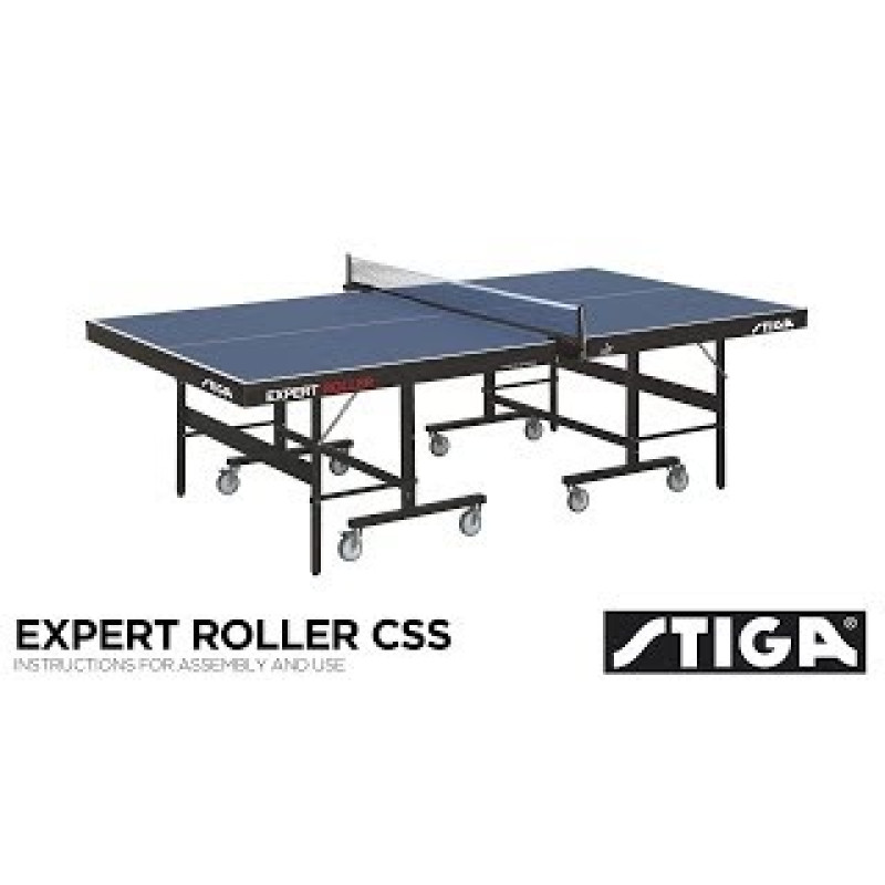 Тенісний стіл Stiga Expert Roller ITTF Blue (719005)