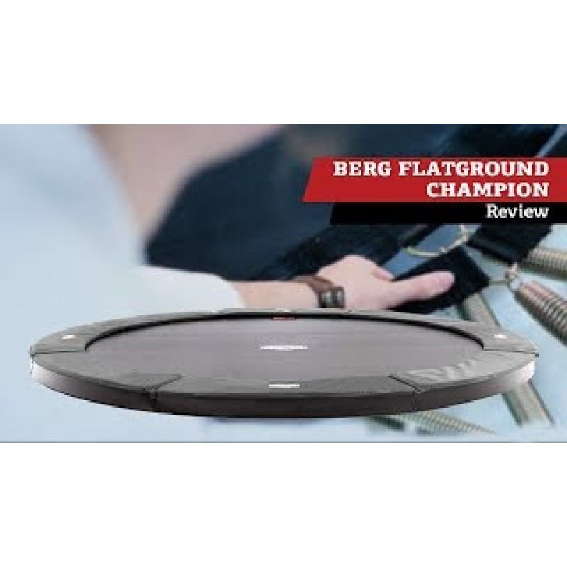 Батут Berg FlatGround Champion Grey 430 см