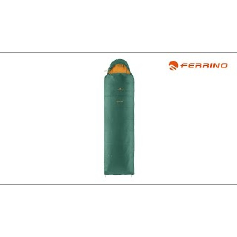 Спальний мішок Ferrino Lightec 700 SQ/+20°C Green Left (86154NVVS)