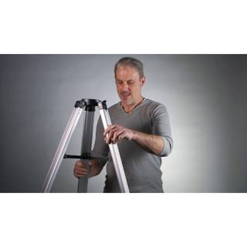 Телескоп Bresser Quasar 80/900 EQ Refractor Solar Carbon с солнечным фильтром и адаптером для смартфона (4780909)
