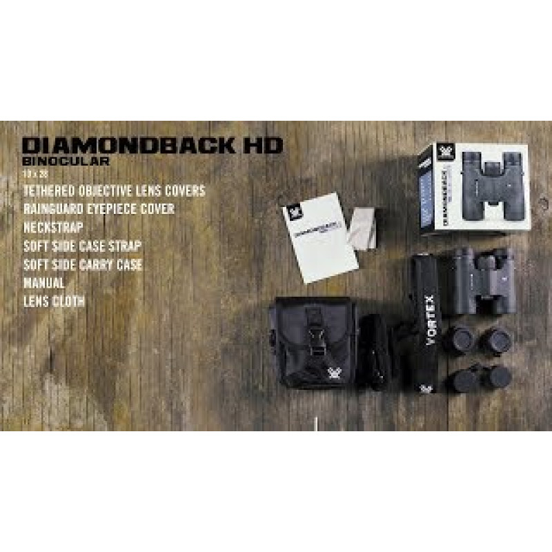 Бинокль Vortex Diamondback HD 10x28 WP (DB-211)