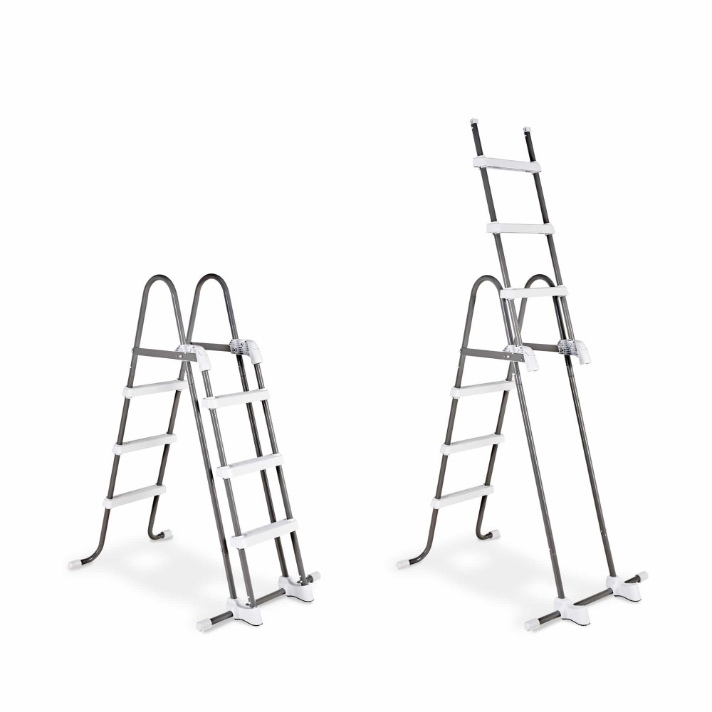 Каркасний басейн Exit Stone 400x200х100 см з пісочним фільтром-насосом, куполом і драбинкою