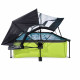 Бассейн Exit Lime 300x200х65 см с фильтром-насосом, куполом и тентом