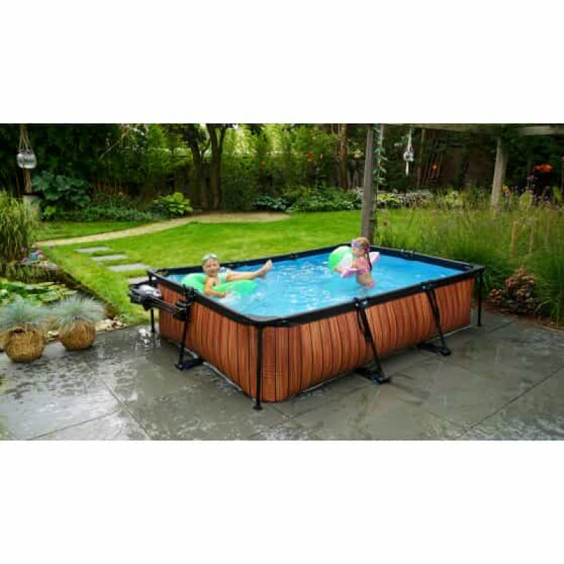 Басейн Exit Lime 300x200х65 см з фільтром-насосом