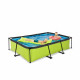 Басейн Exit Lime 300x200х65 см з фільтром-насосом