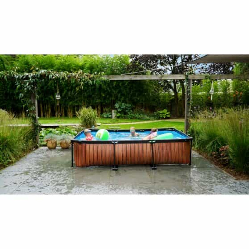 Басейн Exit Lime 300x200х65 см з фільтром-насосом