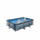 Басейн Exit Stone 220x150х65 см з фільтром-насосом