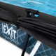 Басейн Exit Stone 300x200х65 см з фільтром-насосом і тентом