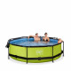 Бассейн Exit Lime 300x76 см с фильтром-насосом и куполом