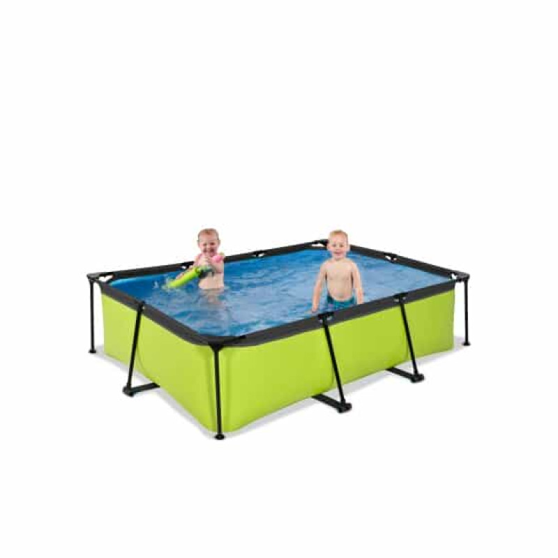 Бассейн Exit Lime 220x150х65 см с фильтром-насосом