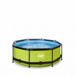 Бассейн Exit Lime 244x76 см с фильтром-насосом