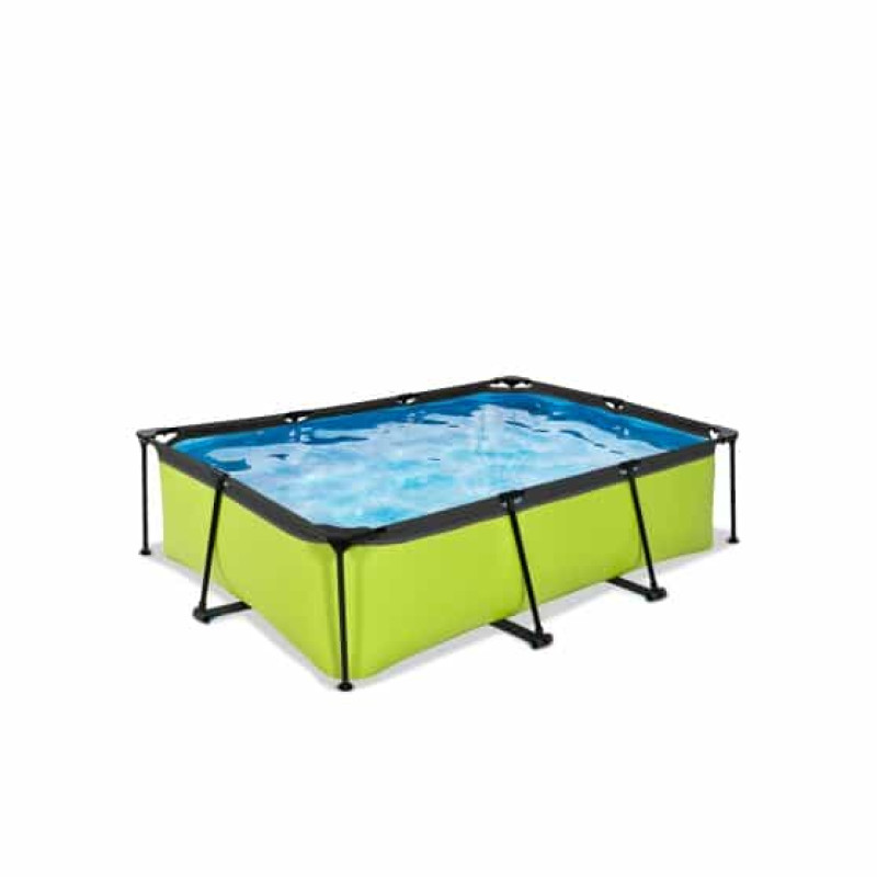 Бассейн Exit Lime 220x150х65 см с фильтром-насосом