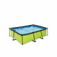 Бассейн Exit Lime 220x150х65 см с фильтром-насосом