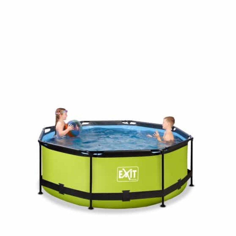 Басейн Exit Lime 244x76 см з фільтром-насосом
