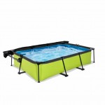 Басейн Exit Lime 300x200х65 см з фільтром-насосом і тентом