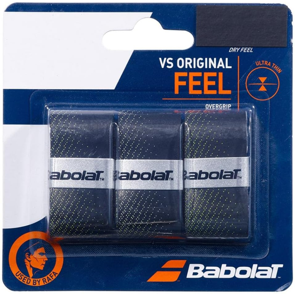 Обмотка Babolat VS Original X 3 BLACK/FLUO YELLOW, 653040/232