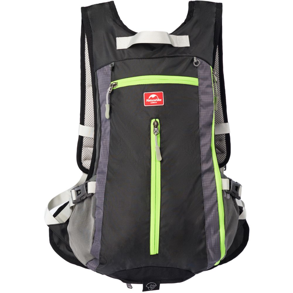 Рюкзак велосипедний Naturehike Riding NH15C001-B, 15 л, чорний, 6975641886341