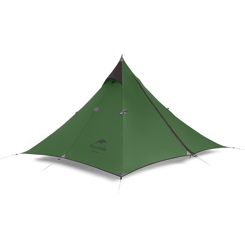 Намет надлегкий із гострою верхівкою Naturehike NH17T030-L, темний зелений, 6975641885894