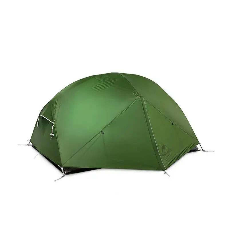 Намет надлегкий двомісний з футпринтом Naturehike Mongar NH17T007-M, 210T, темно-зелений, 6927595767658