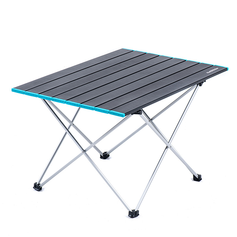 Стіл розкладний Naturehike NH19Z008-Z, алюміній, Розмір L, сірий, 6927595750872