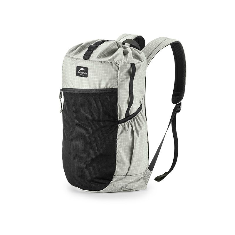 Рюкзак туристичний Naturehike NH20BB206, 20 л, світло-сірий, 6927595772775