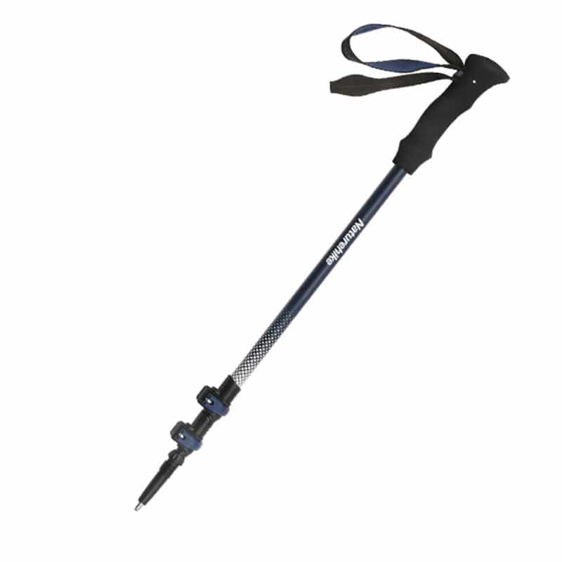 Трекінгова палиця Naturehike CNK2300DS010, 135 см, блакитна, 6976023923548
