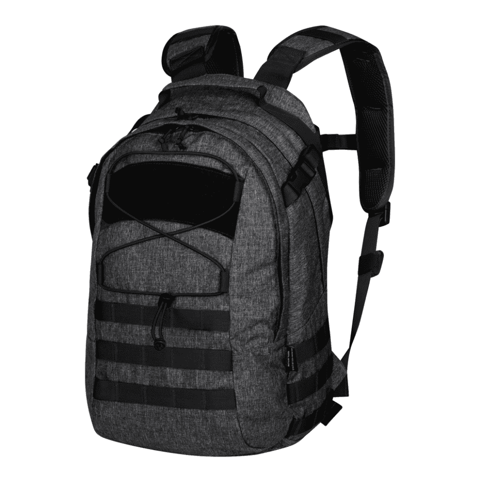 Рюкзак EDC 21л Helikon-Tex Backpack - Nylon Polyester Blend - Melange Black-Grey, PL-EDC-NP-M1