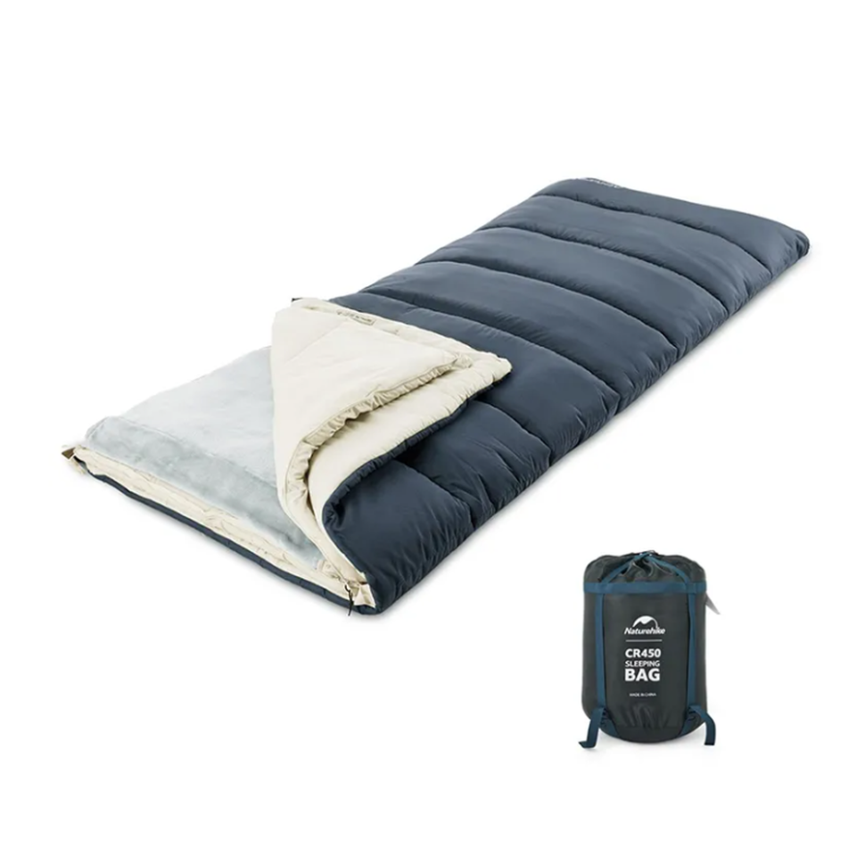 Спальний мішок 3 в 1 Naturehike CR450 CNH22SD011, синій, 6927595712061