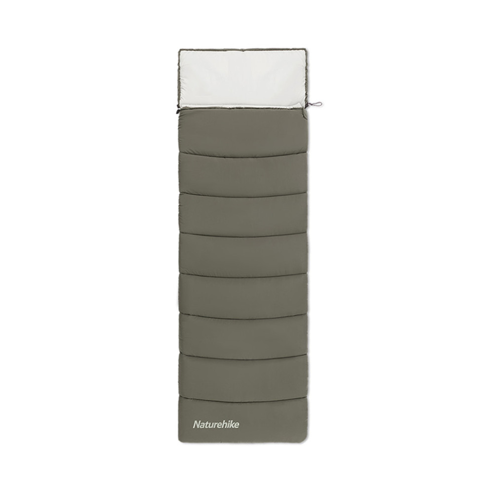 Спальник з капюшоном Naturehike LD250 CNK2300SD016, темно-зелений, 6976023921797