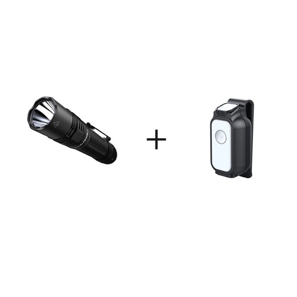 Ліхтар ручний Fenix PD36R Pro + Ліхтар ручний Fenix MINI-LITE, PD36RPRO-MINILITE