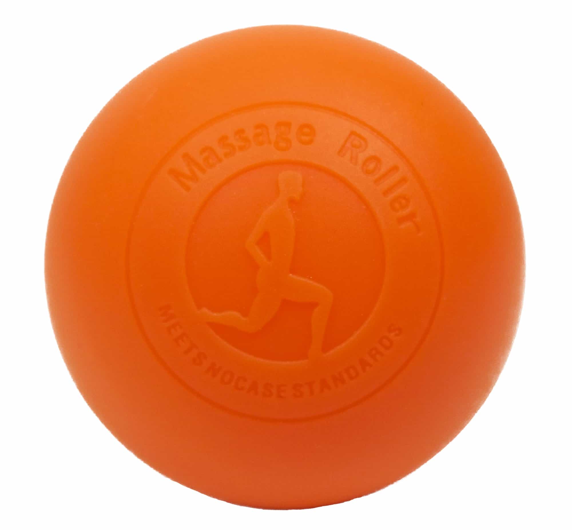 Масажний м'ячик EasyFit каучук 6.5 см помаранчевий, EF-2076-OR