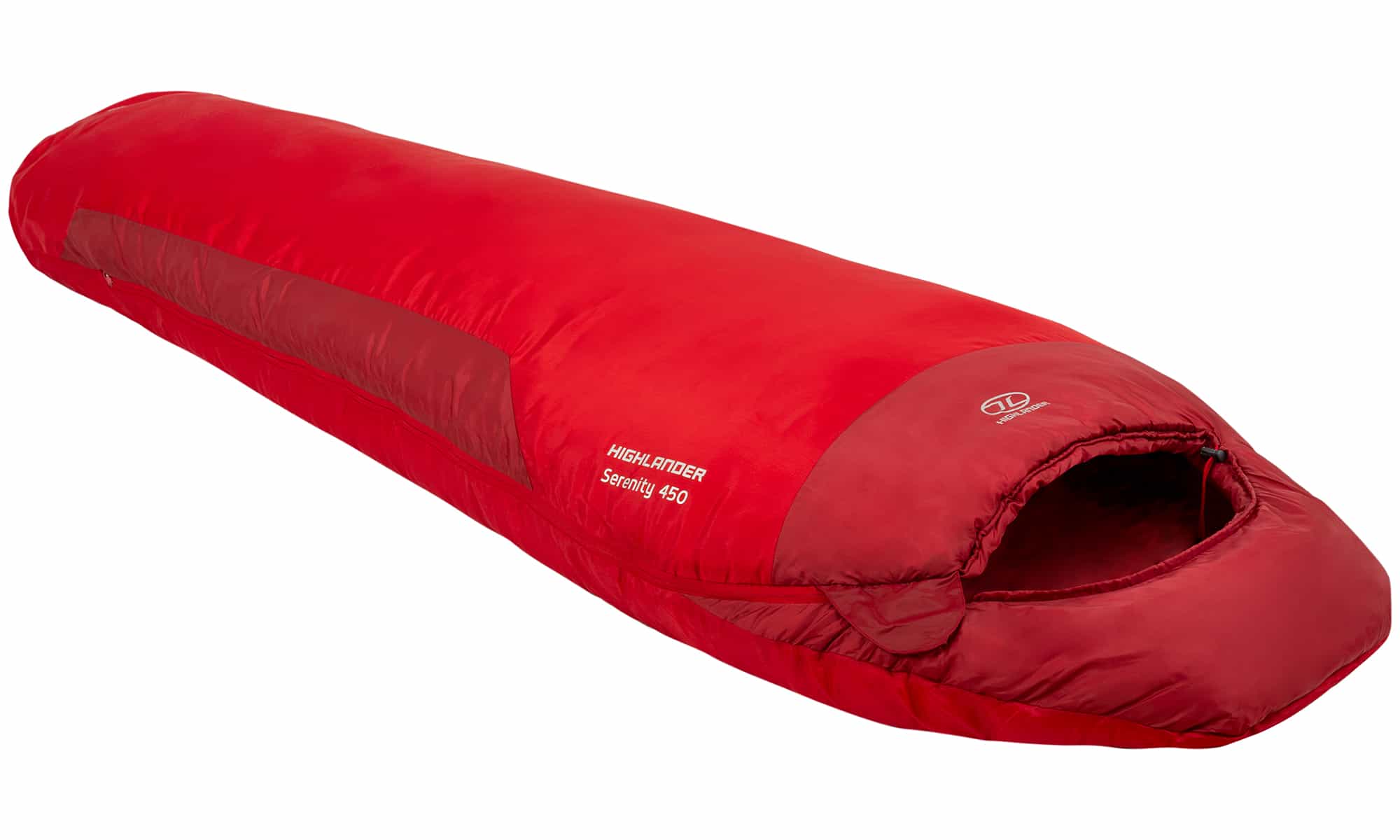 Спальний мішок Highlander Serenity 450/-10°C Red Left (SB187-RD), 925872