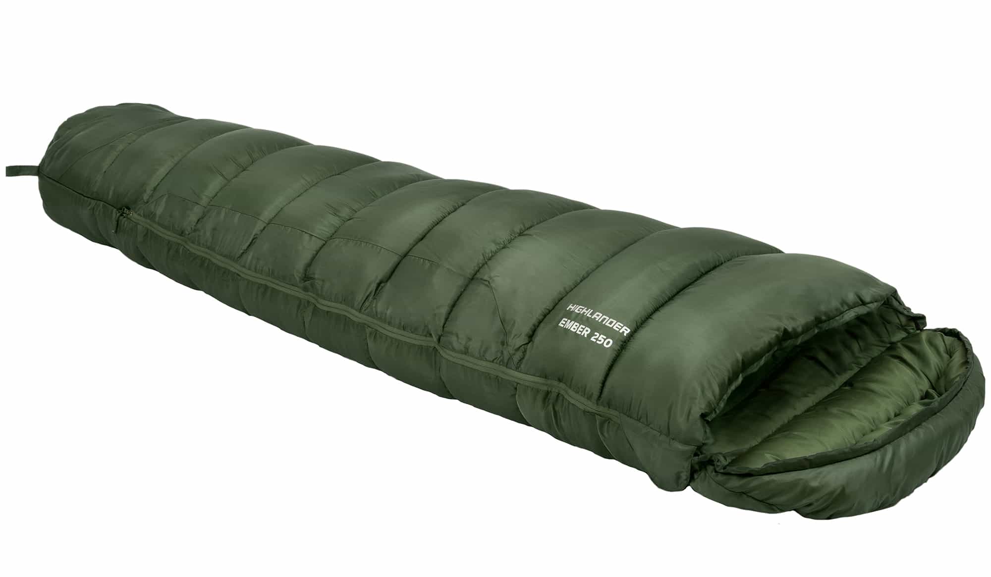 Спальний мішок Highlander Phoenix Ember 250/-3°C Olive Green Left (SB243-OG), 929694