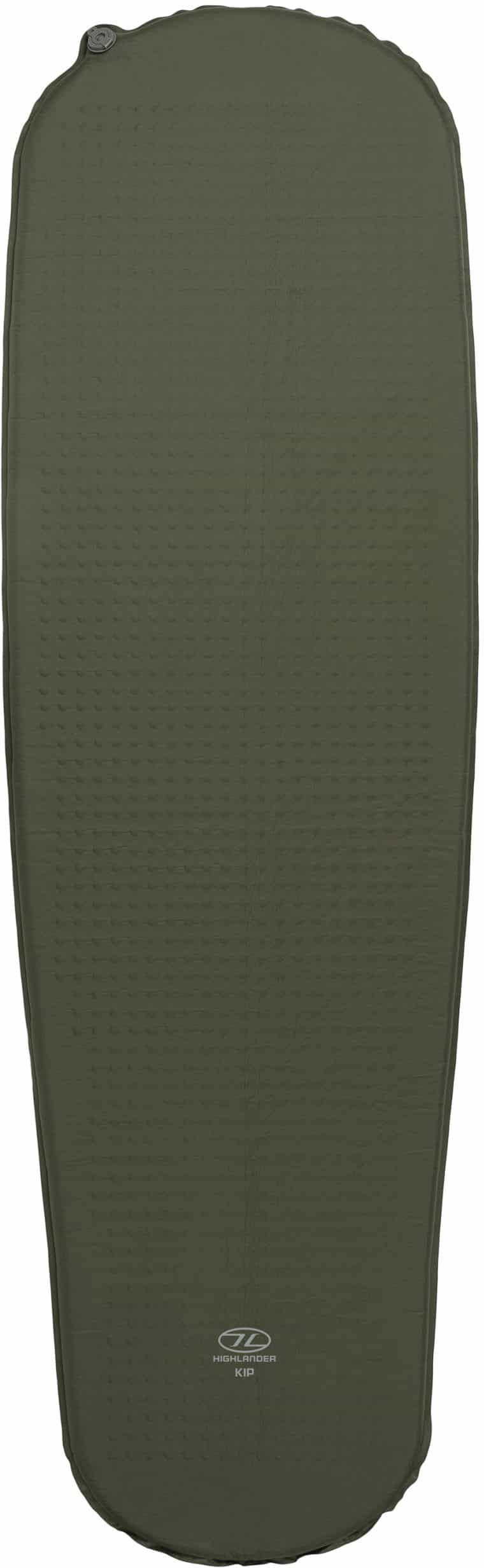 Килимок самонадувний Highlander Kip Self-inflatable Sleeping Mat 3 cm Olive (SM126-OG), 929795
