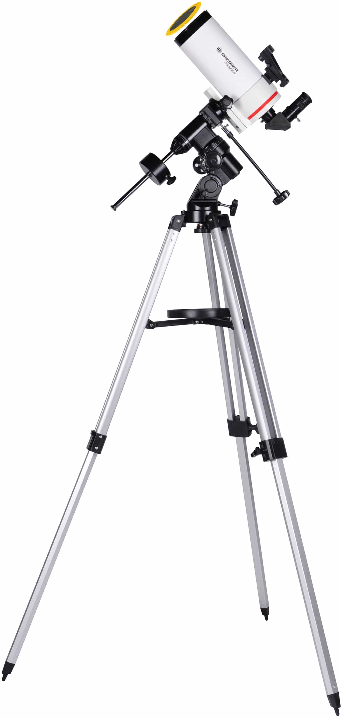 Телескоп Bresser Maksutov 100/1400 EQ3 з сонячним фільтром і адаптером для смартфона (4610149), 927788